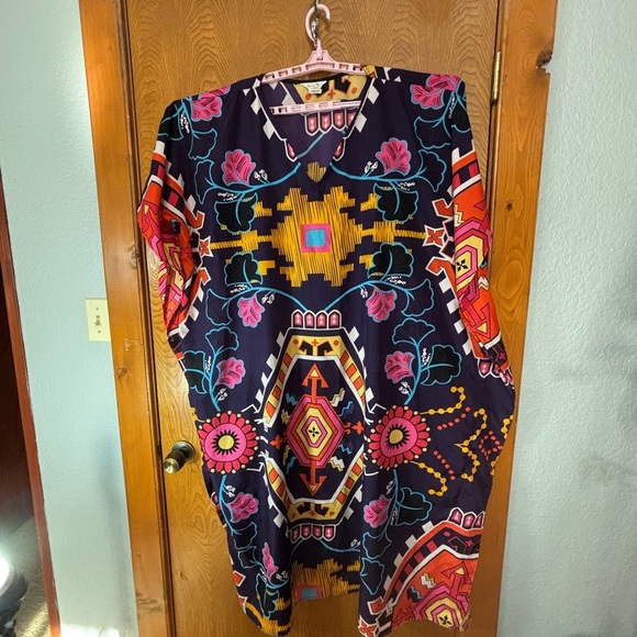 Grace Vibrant Patterned Tunic Dress - Picture 1 of 10